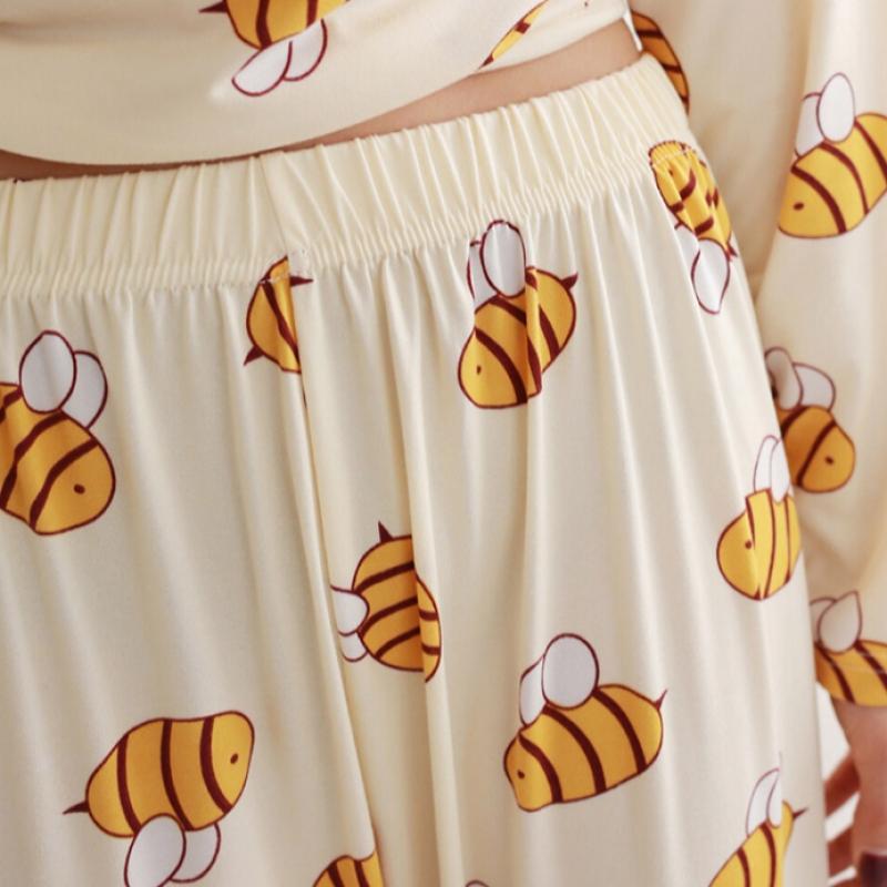 Shop Women S Bee Long Sleeve Long pantS pajamaS Se.w wSet 2916 Z