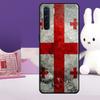 Кейс с флагом Грузии в стиле гранж для Oppo A18 A38 A78 A98 A58 A60 A80 A40 A96 A76 A16 A94 A74 A54 A15 A17 A57 A77 A5 Pro
