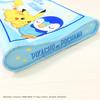 MORIPiLO Подушка Morishita из пены с эффектом памяти Pokemon Pikachu Piplup 35x25 см, низкая, моющаяся, чехол в комплекте, мягкая игрушка, подушка, товары с изображением персонажей Pokemon, синяя