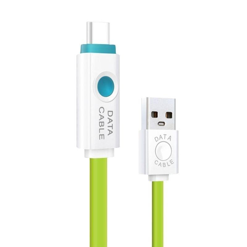 Кабель USB 3.1 Type C USB-C с LED-подсветкой премиального качества для синхронизации данных и быстрой зарядки для телефонов Android