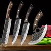Универсальные ножи для домашней кухни Профессиональный поварской нож из нержавеющей стали для нарезки рыбы, мяса и овощей с чехлом