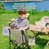 Portable Breathable Camping Chair Cover Thickened Oxford Cloth Seat Cover Anti-slip Beach Chair Pad for Outdoor Fishing Backyard