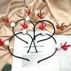 Japanese & Korean New Year Hair Accessories: Cute Plush Antler Christmas Headband for Girls