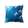 Christmas Theme Snowflake Christmas Decoration Print Pattern Cushion Cover Home Living Room Sofa Decoration Pillow Pillow Cover