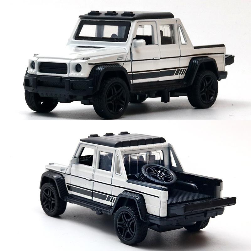 Off-Road Vehicle Alloy Simulation Small Truck With Openable Door, Car Model, Children'S Toys, Gifts, Decorations Cake Ornaments