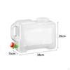 Drinking Water Container,Water Tank Camping with Faucet,Portable Emergency Storage for