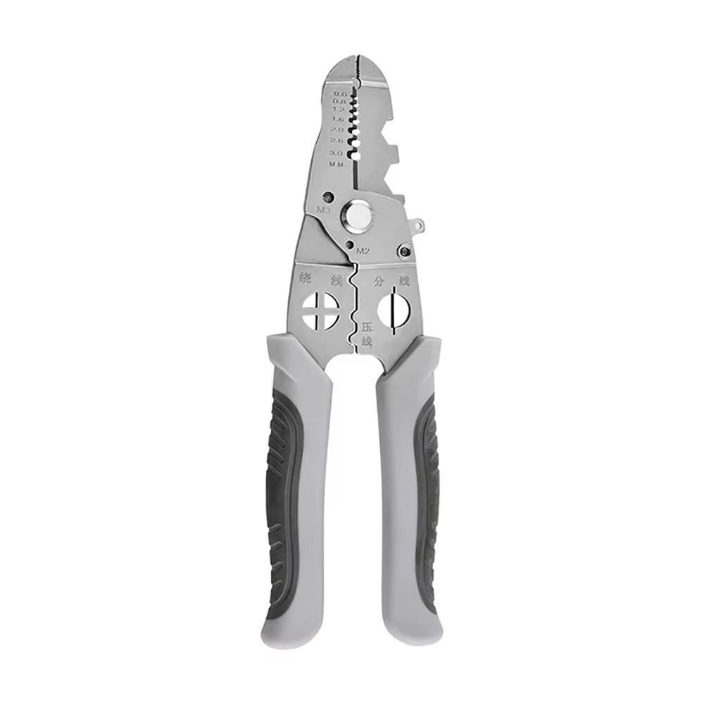 1Pcs Adjustable Wire Stripper Flat Wire Stripping Tool Wire Stripping Pliers Electrician Pliers