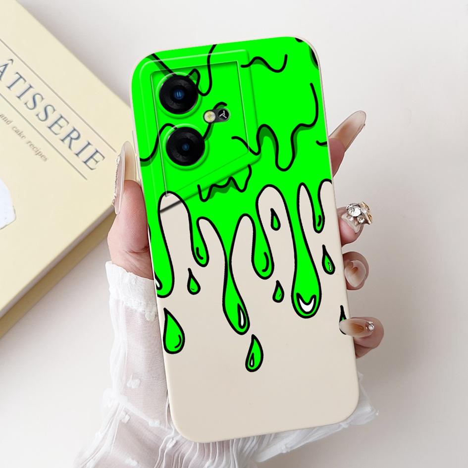 Чехол для Tecno Pova Neo LE6 LE6h Ударопрочный чехол Милый Астронавт Жидкий силиконовый бампер Для Tecno Pova Neo 3 LH6n PovaNeo Чехол