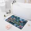 Впитывающий нескользящий коврик для ванной комнаты, дверной коврик, туалетный пол, душевая комната, коврик для ванны, современный кухонный коврик