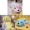 Colorful Led Luminous Sheep Plush Toy With Soft Pp Cotton For Children And Gift Giving
