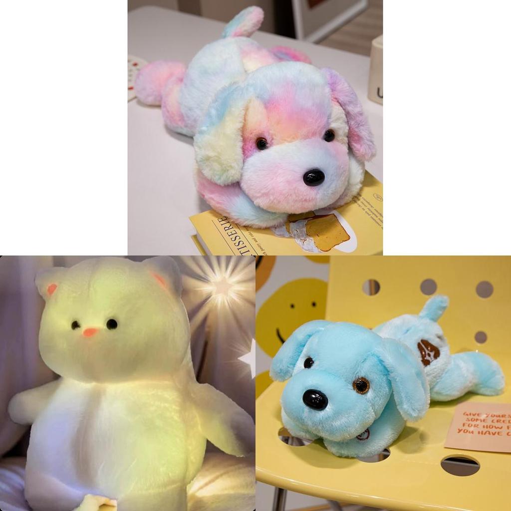 Colorful Led Luminous Sheep Plush Toy With Soft Pp Cotton For Children And Gift Giving
