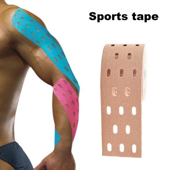 Кинезиологическая лента для груди, живота, рук, талии, плеч, коленей, эластичная хлопковая спортивная лента, клейкая спортивная лента медицинского класса, для облегчения мышечной боли