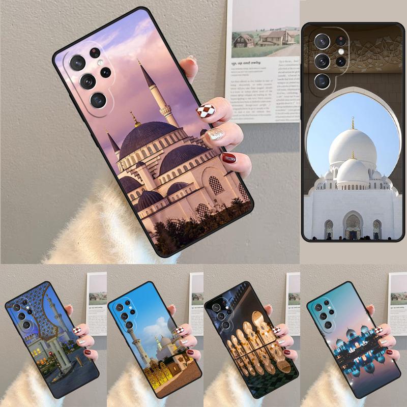 Мягкий чехол для телефона с арабским мусульманским мотивом мечети для Samsung Galaxy note 10 pro S26 Ultra S23 S24 FE S25 S21 S22 PLUS ударопрочный чехол