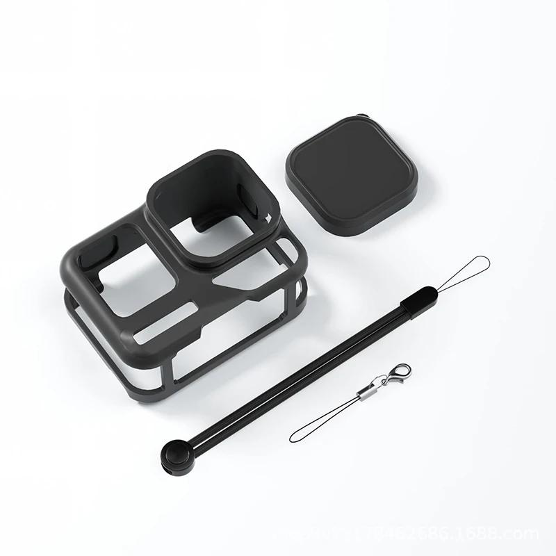 For Insta 360 Ace Pro 2 Accessories Rubber Case Silicone Silica Gel Cover Lens Cap Shell Protector Soft Insta360 Ace-Pro 2