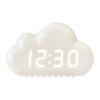 Cloud Shape Electronic Alarm Clock With Led Display And Sleep Timer Suitable For Kids And Teens