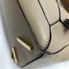 [Pre-Owned] Puzzle Medium Brown Leather Geometric Shoulder Bag With Gold Hardware And Detachable Strap - Good #1GUI4UV