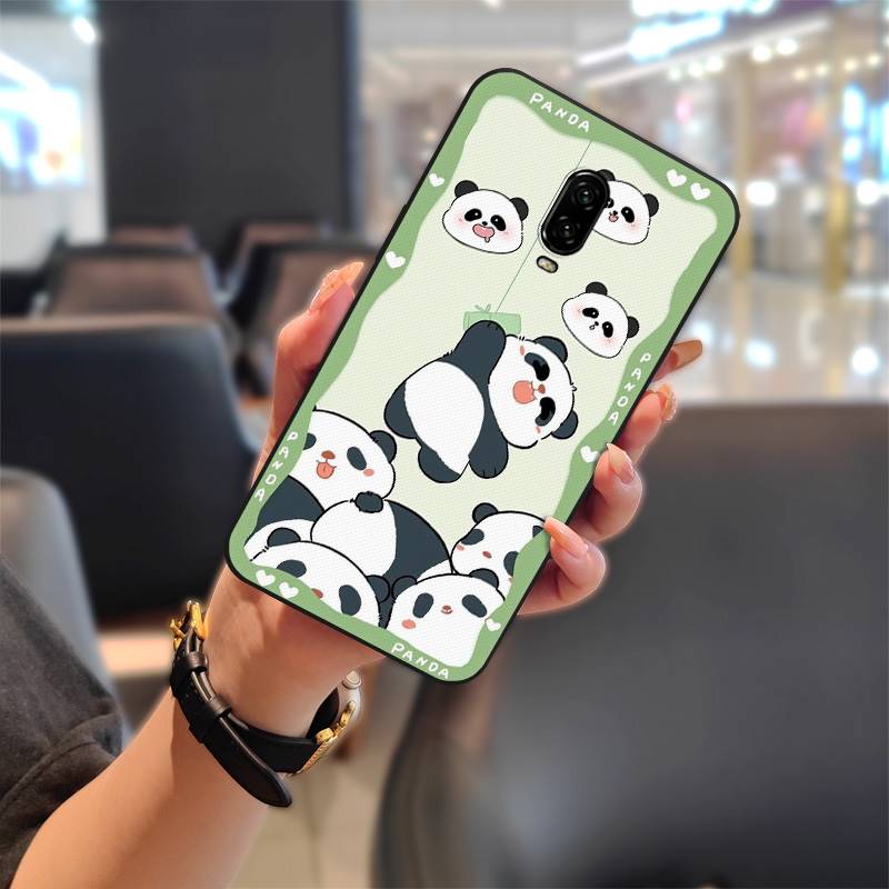 Dirt-resistant Anti-dust Phone Case For OnePlus 6T Full Wrap Anti-knock Durable Silicone Soft Case Protective TPU Cute
