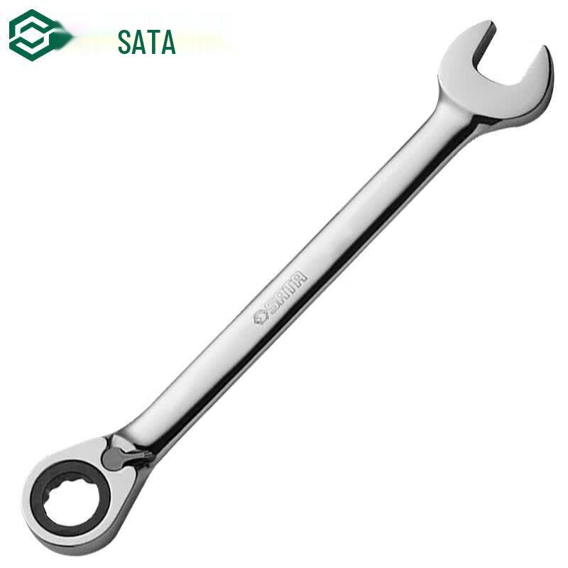 Трещоточный комбинированный ключ SATA 46617