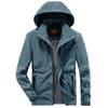 Autumn Men's Outdoor Casual Men's Large Size Hooded Jacket Top Men's Single Layer Jacket