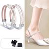 1Pair  Shoes Band Anti-loose for Women Shoelaces Anti-drop Heel Straps Belt Drill Elastic Fixed Belts Rhinestone High Heels