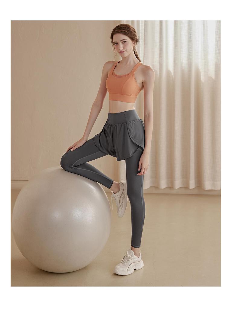 Женские леггинсы для йоги с высокой талией: Контроль живота, Подтяжка бедер, Эластичный, Большой размер, Плотная посадка, Идеально подходит для бега и фитнеса.