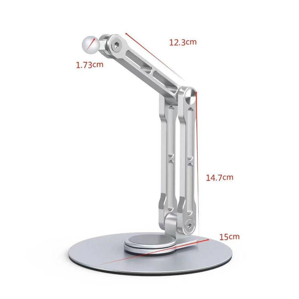 Регулируемая 17,3” промышленная подставка для сенсорного монитора с универсальной шаровой головкой и совместимостью VESA 75-100