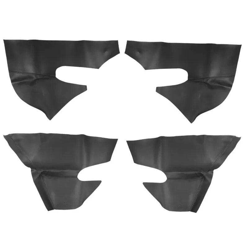 Кожа из микрофибры, автомобильный Стайлинг, внутренняя дверная панель, подлокотник, защитная накладка для VW Passat B6 2006 2007 2008 2009 2010