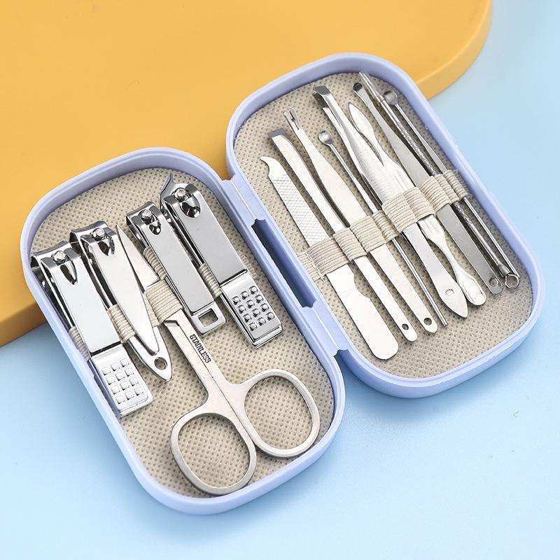 Nail Clipper Set: Manicure Kit with Scissors, Ear Spoon, and Dead Skin Remover