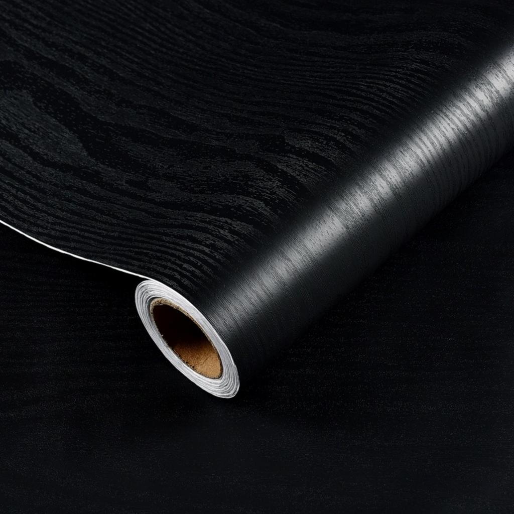 Wide Wood Grain Self Adhesive PVC Wallpaper Waterproof Vinyl Wall Sticker for Kitchen Cabinet Door Home Furniture Decor