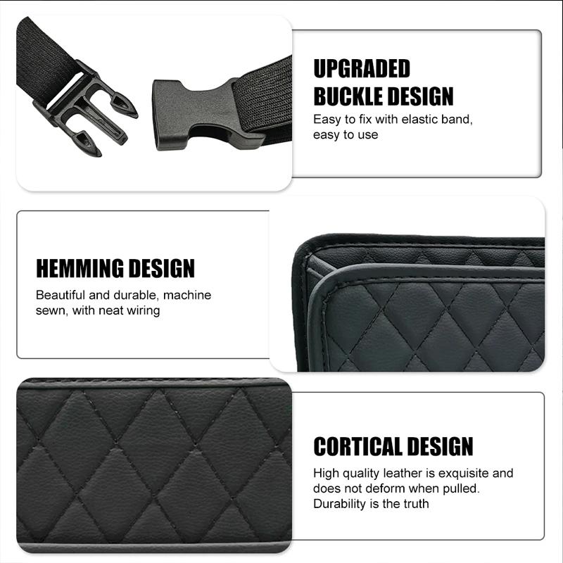 SEAMETAL Car Back Seat Storage Box Car Organizer Auto Waterproof Pocket Sundries Case Car Backseat Organizer Hanging Storage Bag