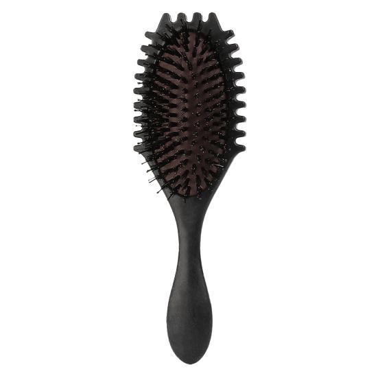 Щетка для волос с мягкой щетиной для массажа кожи головы, женская расческа для вьющихся волос, расческа для укладки волос, парикмахерский инструмент для девочек