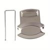 Desktop Stainless Steel Pan Pot Cover Lid Rack