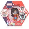 Figurine De Collection - WOW! PODS - Ms Marvel - Lumineuse - 10,2 Cm - Sous Licence Marvel
