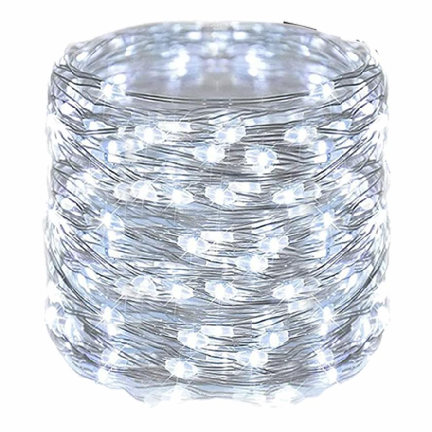 Светодиодные огни Led String Light на проволоке с пультом управления для декора