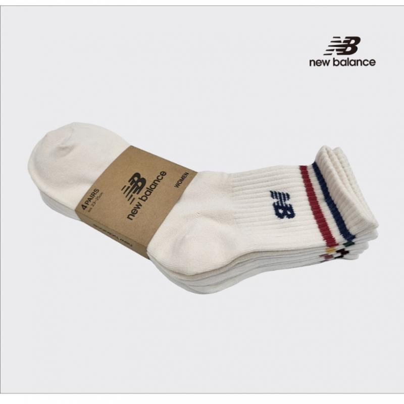 New Balance Женские носки до середины бедра с кольцами SNB40503A 4 шт.