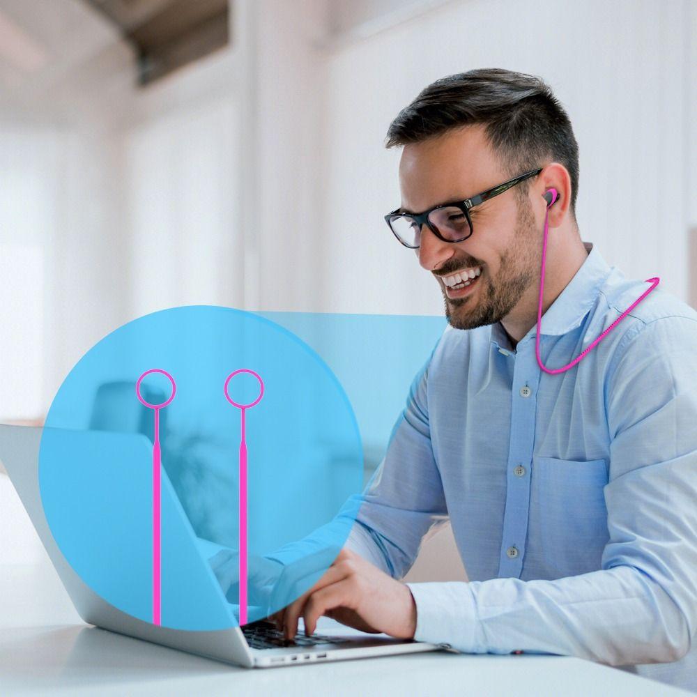 Anti-lost Earphone Anti-Lost Rope Silicone Holder Lanyard Neck Strap for Google Pixel Buds Pro 2