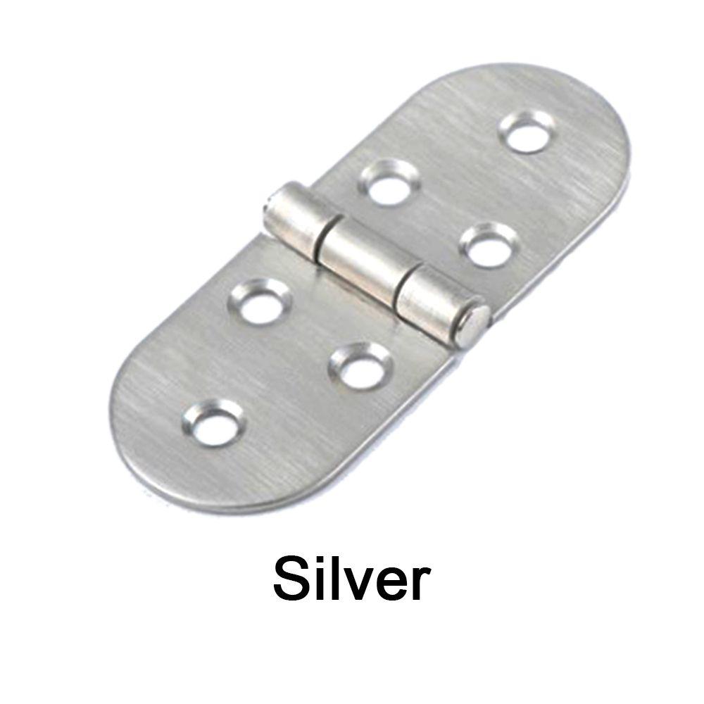 Steel 201 Cabinet Hinges 180 Degree Butterfly-shaped Door Semicircle Door Hinge Flush Hinges