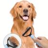 Dog combs,Breed Dog Groomer Dual Function Deshedding Brush & Undercoat Rake  Easy, Comfortable Grooming