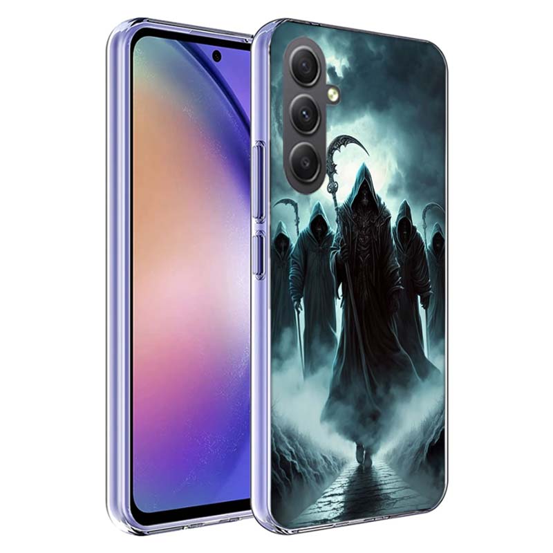Чехол для телефона Смерть Жнец Череп для Samsung A70 A50S A40 A30 A20E A16 A26 A36 A56 A17 Galaxy Note 20 10 9 8 A71 A51 A41 A31 A