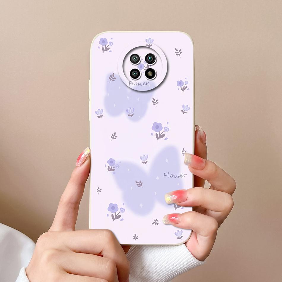 Чехол для Redmi Note 9T 9S Милый Модный Задняя Крышка Для Xiaomi Redmi Note 9 S Note9t Мягкий Жидкий Силикон Полное Покрытие Дизайн Чехлы