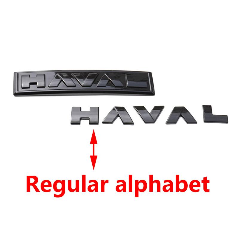 Для Haval H6 GT логотип Автомобильная передняя решетка Черные логотипы Эмблемы для GWM Great Wall Поколение Haval H6 GT