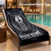 Custom Text Kenworth Print Beach Towel Large Towel For Home Bathroom Beach