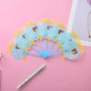 2Pcs Folding Fan Cartoon Fruit Folding Pattern Handheld Fan Lightweight Summer Cooling Fan for Children Gift