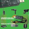 Кабель-усилитель USB на DC12V USB 5V на DC12V 1.5A Кабель-преобразователь Boost для зарядки роутеров Покрытие ПВХ Штекеры DC5.5x2.1mm