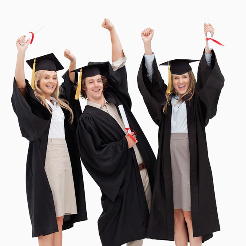 Черная шапочка бакалавра для взрослых с кисточками, выпускная шляпа магистра университета 2024 года, украшения для выпускного вечера