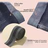 1/3/5/10M Self-Adhesive Pants Paste Iron On Pants Edge Shorten Repair Pants for Jean Clothing and Jean Pants Apparel DIY Sewing Fabric