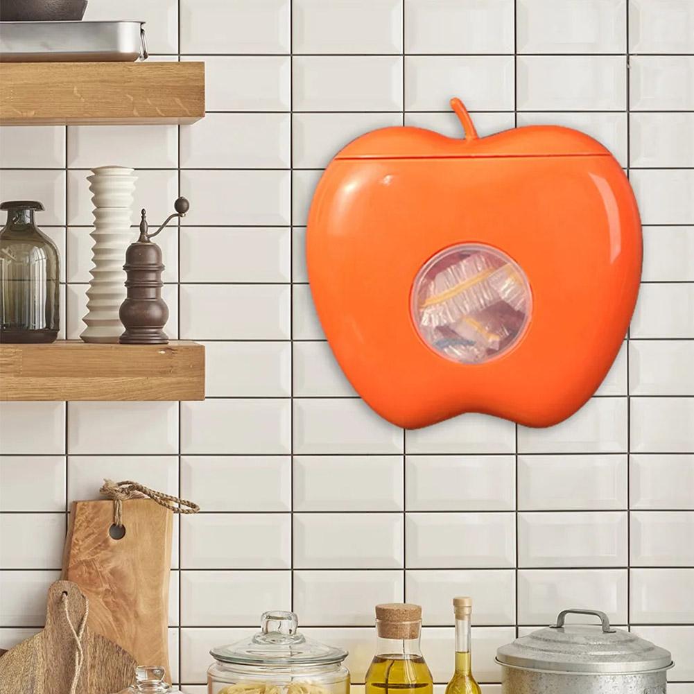 Новый пластиковый ящик для хранения пленка для пищевых продуктов пылезащитная коробка настенный чехол для пищевых продуктов пластиковая пленка стойка для хранения на кухне