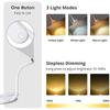 Book Light Reading Lights for Books In Bed Led Book Night Lamp Rechargeable 3 Color Stepless Brightness Clip On Reading Lamp