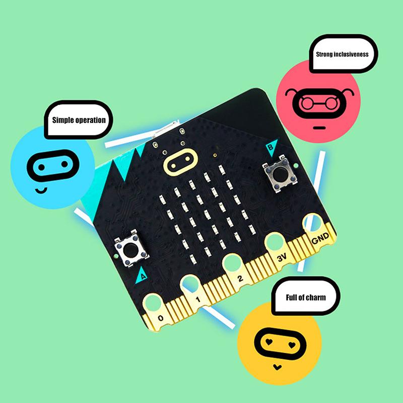 Интерактивный микрофон: Набор Bit V2 Go Edition; Плата BBC Microbit V2.0 для практического обучения
