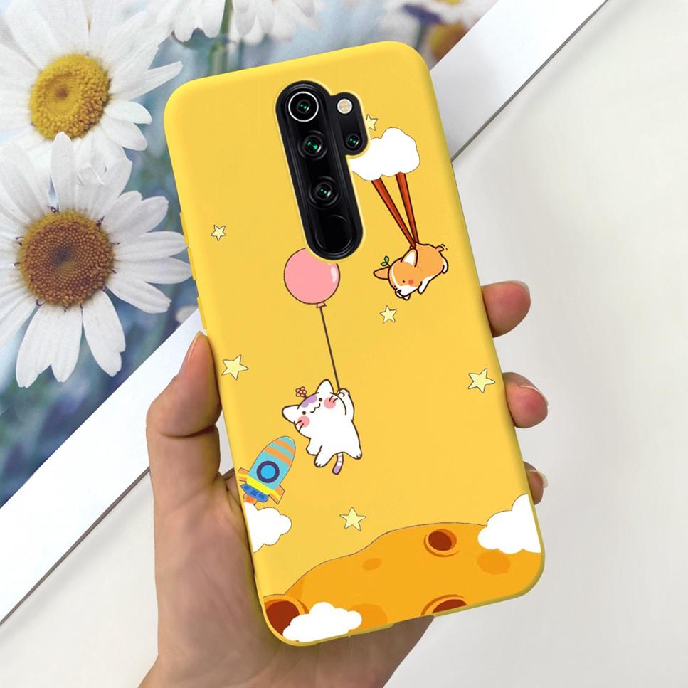 Новый чехол для Xiaomi Redmi Note 8 Pro 6,53" Милый мультяшный мягкий силиконовый задний чехол для Redmi Note 8Pro 8 pro Защитный чехол для телефона